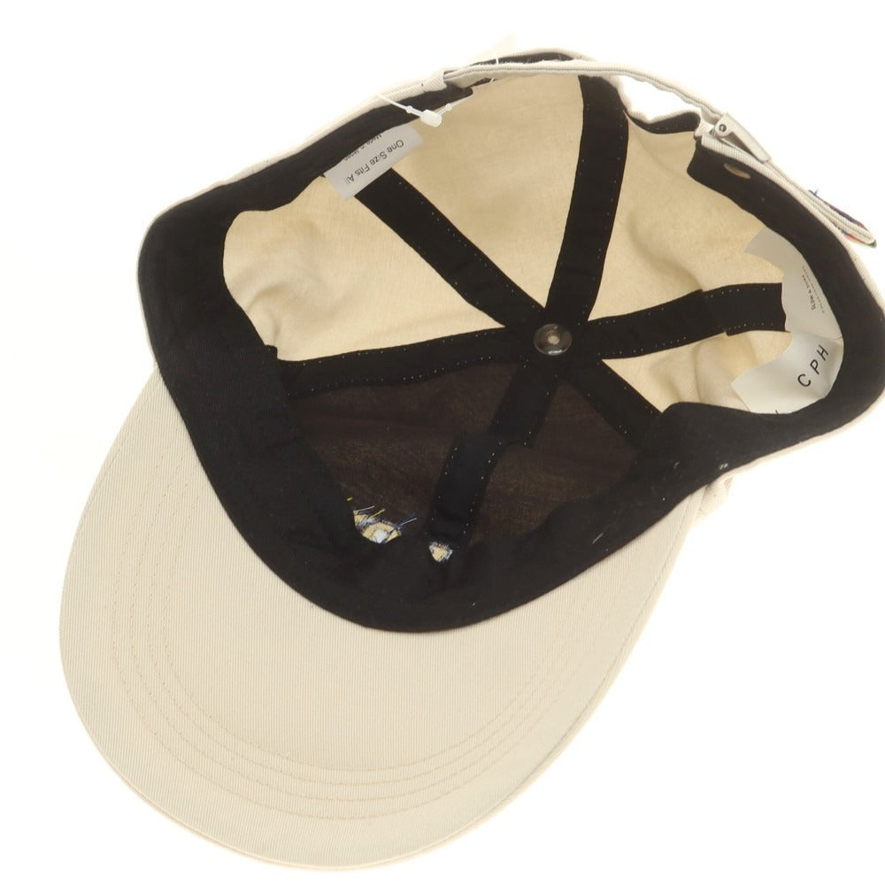 【中古】イズネス is-ness × C-PLUS HEAD WEARS BBキャップ ライトベージュ【 ONE 】【 状態ランクB 】【 メンズ 】
