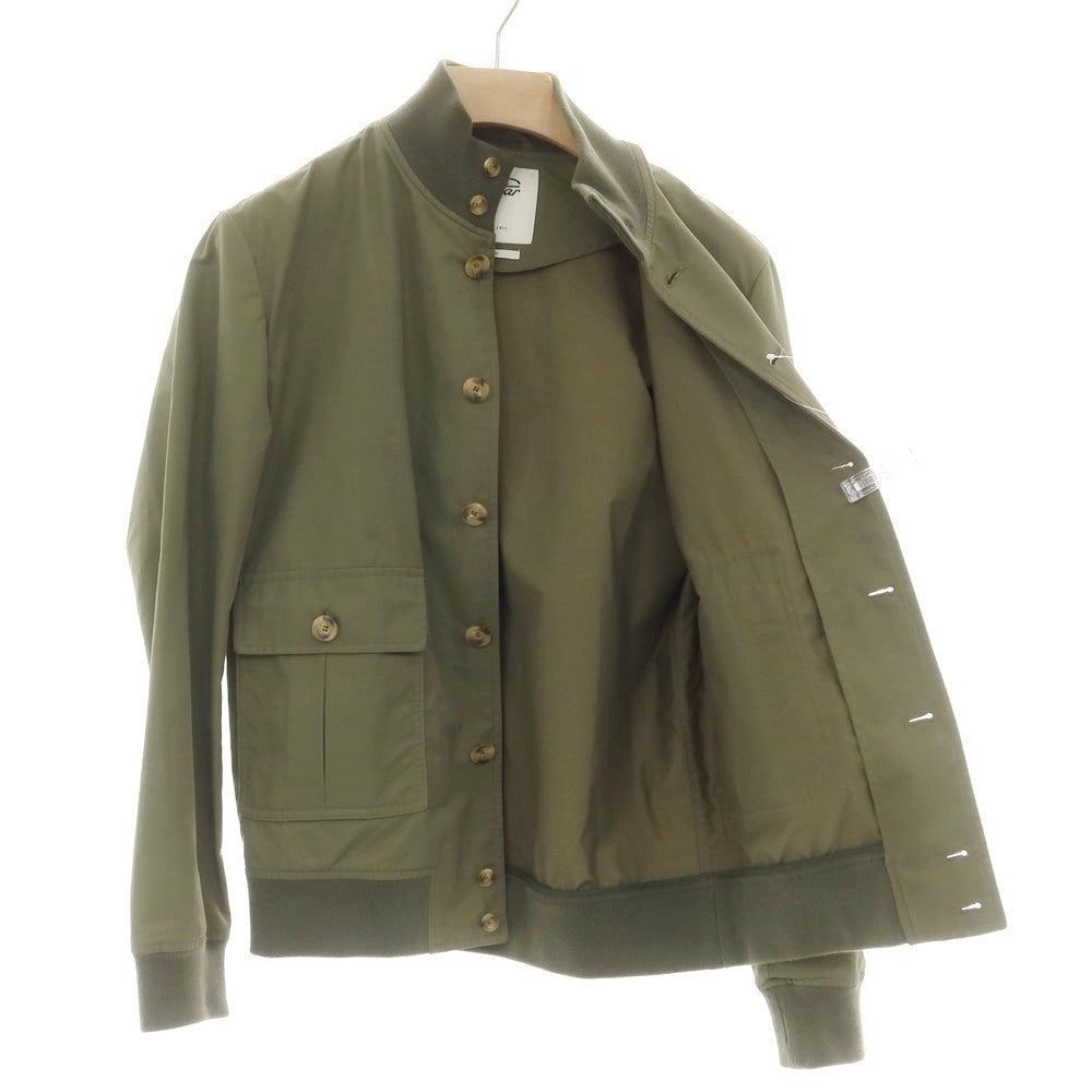 【中古】ヴァルスター Valstar コットンナイロン スイングトップ オリーブ【 48 】【 状態ランクB 】【 メンズ 】