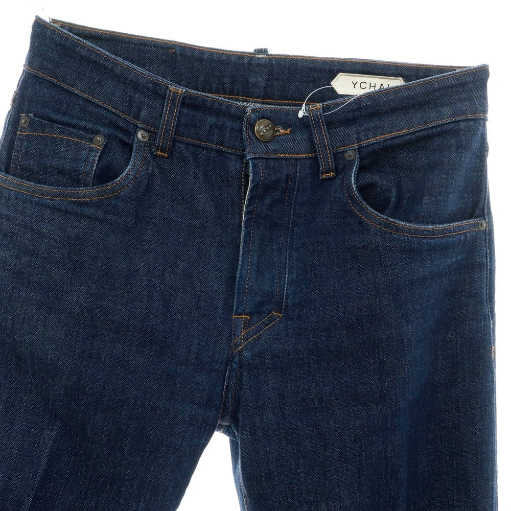 【中古】イカイ YCHAI ストレッチ コットン ジーンズ デニムパンツ ネイビー【 32 】【 状態ランクB 】【 メンズ 】