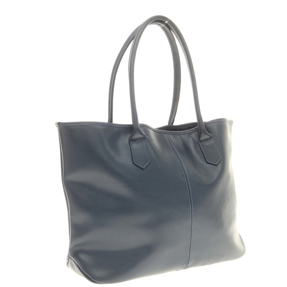 【中古】エディフィス EDIFICE トートバッグ ネイビー【 状態ランクD 】【 メンズ 】