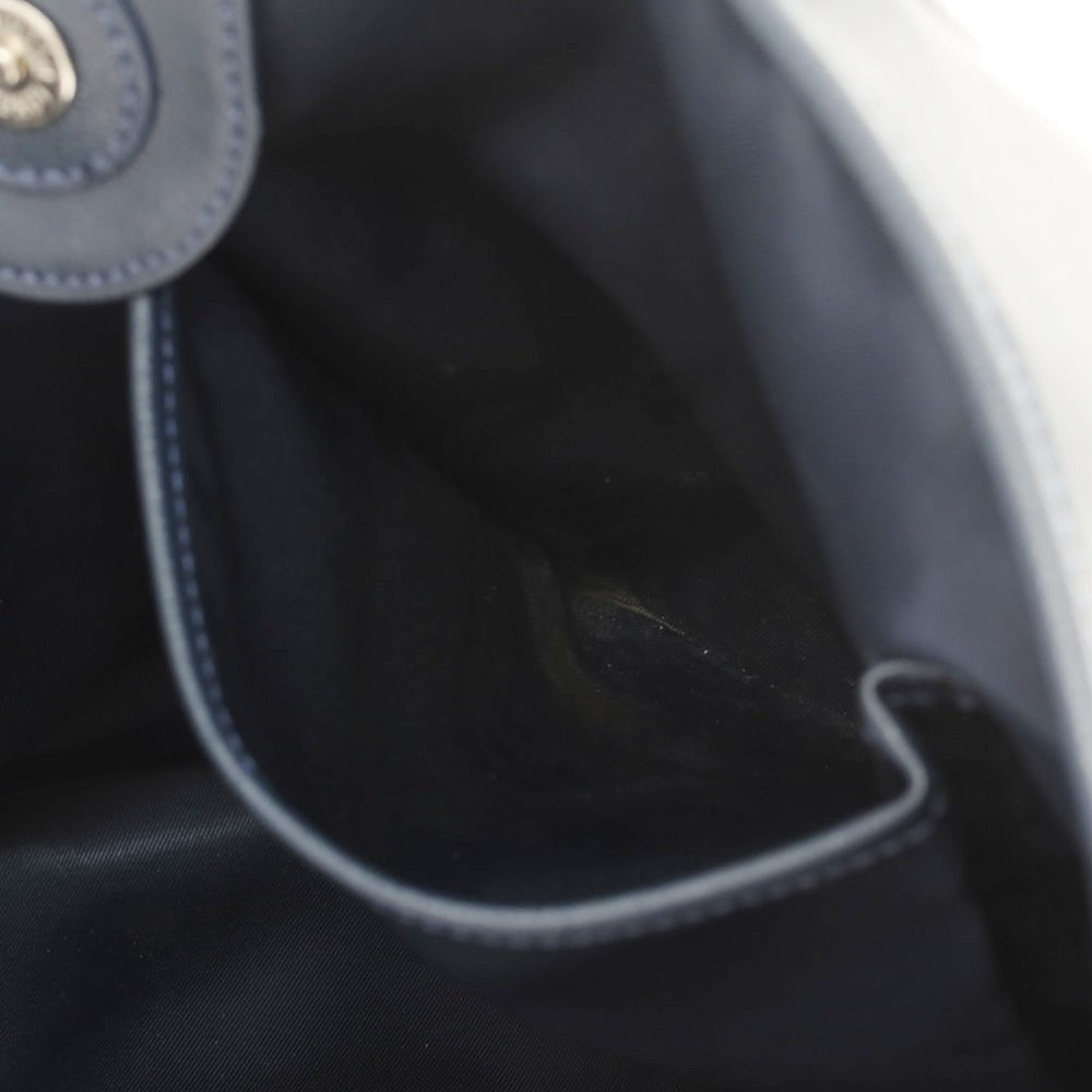 【中古】エディフィス EDIFICE トートバッグ ネイビー【 状態ランクD 】【 メンズ 】