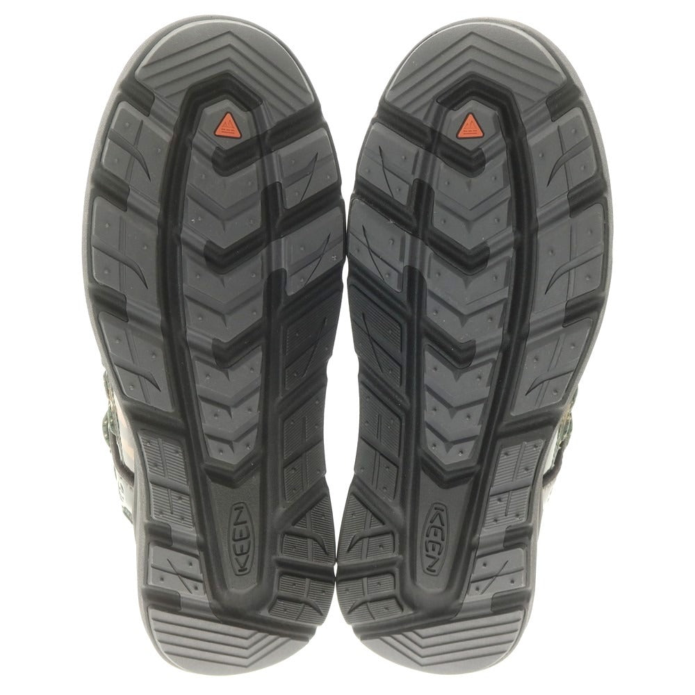 【中古】【未使用】エフエーエフ FAF × KEEN 2025年春夏 UNEEK WK サンダル グリーン【 27 】【 状態ランクS 】【 メンズ 】