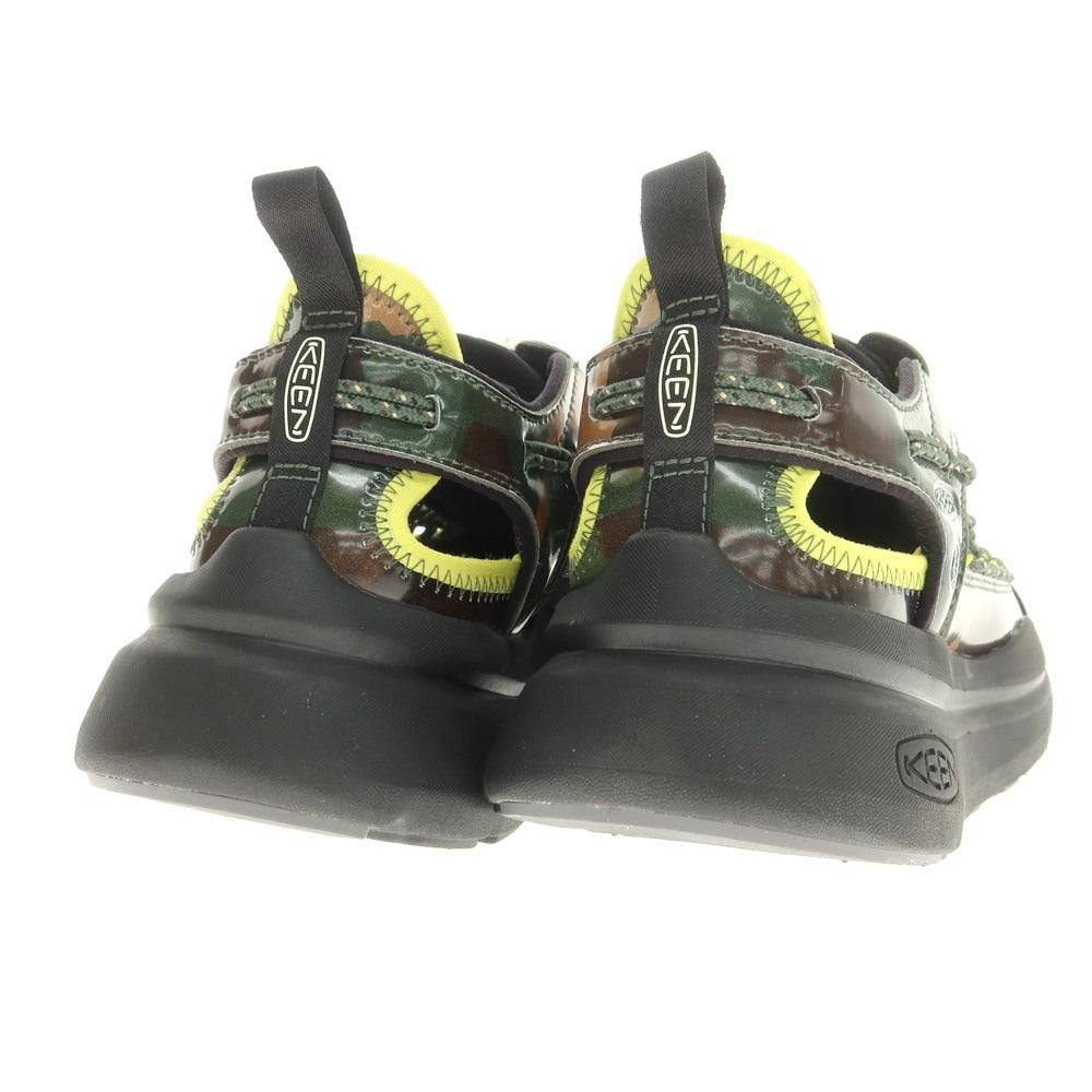 【中古】【未使用】エフエーエフ FAF × KEEN 2025年春夏 UNEEK WK サンダル グリーン【 27 】【 状態ランクS 】【 メンズ 】