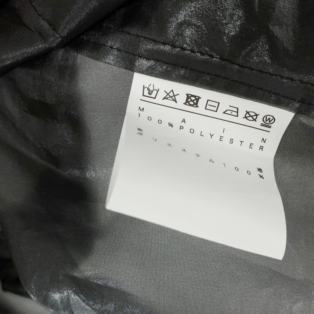【中古】【未使用】アンリアレイジ ANREALAGE 2025年春夏 WINDPROOF ORGANDY SHIRTS ポリエステル カジュアルシャツ ブラック【 46 】【 状態ランクS 】【 メンズ 】