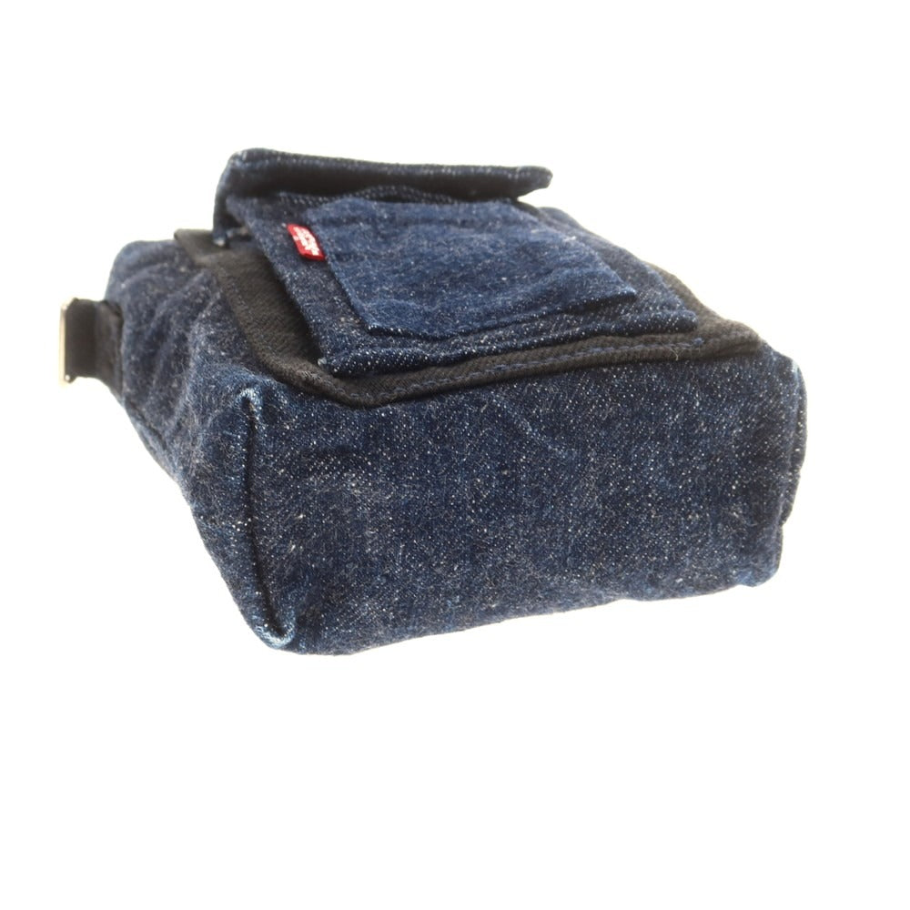 【中古】サムライ ジーンズ SAMURAI JEANS インディゴデニム ミニ ショルダーバッグ ネイビー【 状態ランクB 】【 メンズ 】