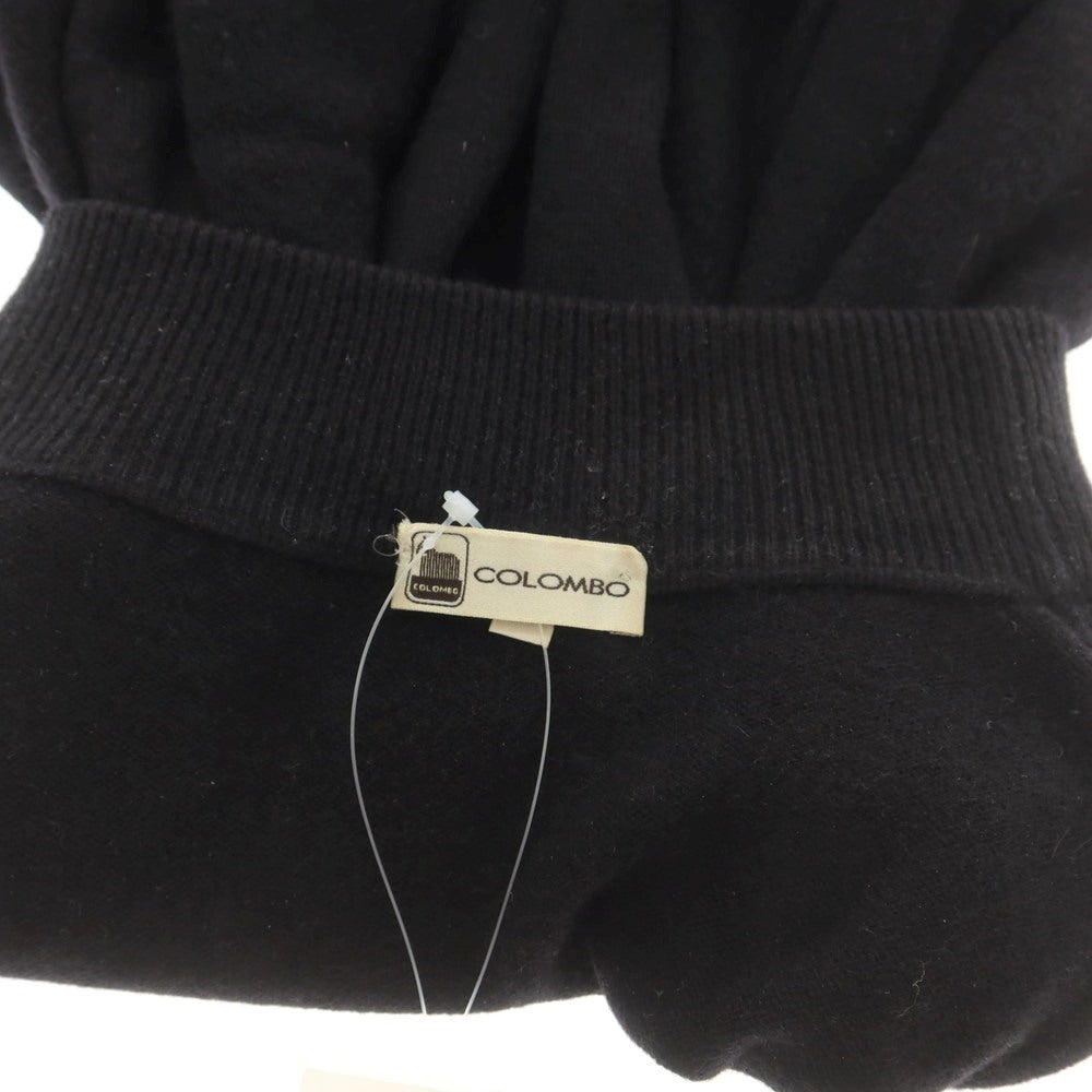 【中古】コロンボ COLOMBO カシミヤ モックネック プルオーバーニット ブラック【 50 】【 状態ランクB 】【 メンズ 】
