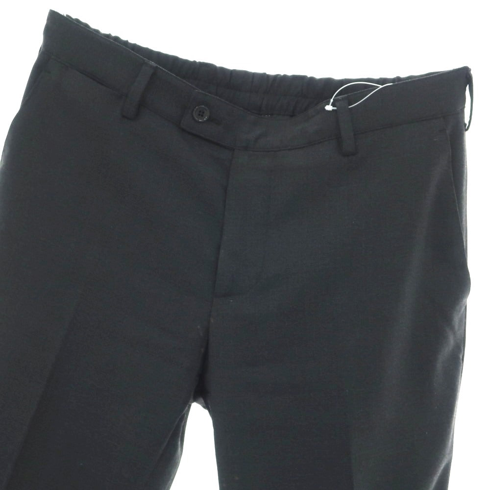 【中古】ラルディーニ LARDINI ストレッチ ポリエステルウール イージースラックスパンツ チャコール【 48 】【 状態ランクD 】【 メンズ 】
