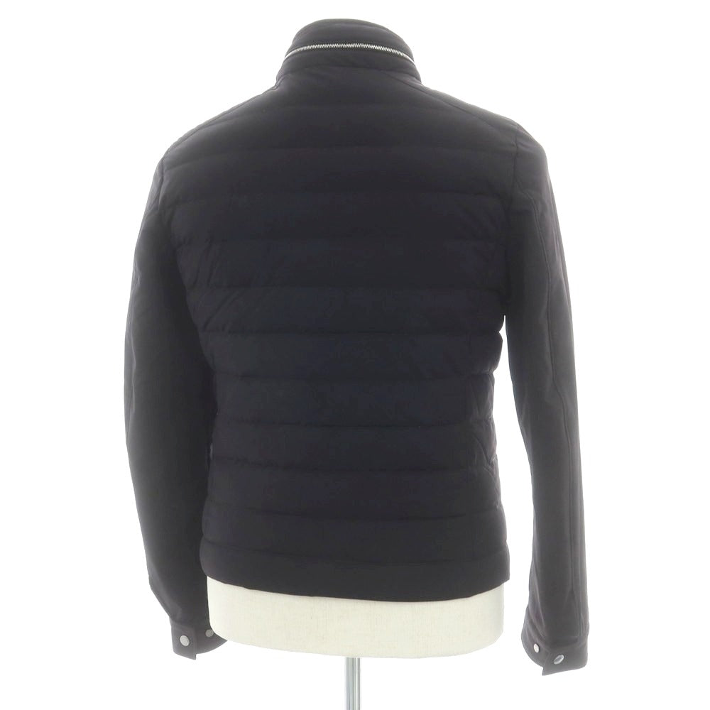 【中古】ムーレー MOORER FILIPPO ストレッチナイロン ダウンジャケット ブラック【 46 】【 状態ランクB 】【 メンズ 】