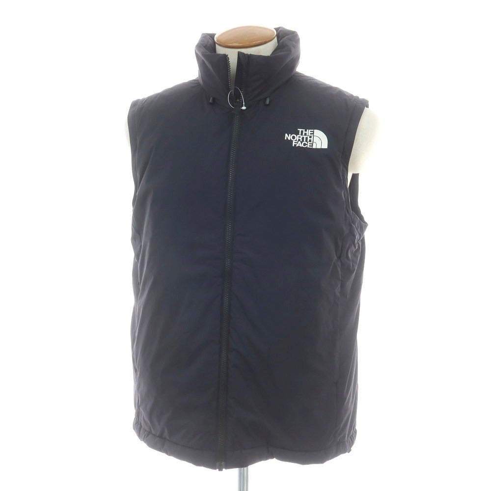 【中古】ザノースフェイス THE NORTH FACE 2WAY ナイロン 中綿ブルゾン ダークネイビー【 M 】【 状態ランクB 】【 メンズ 】