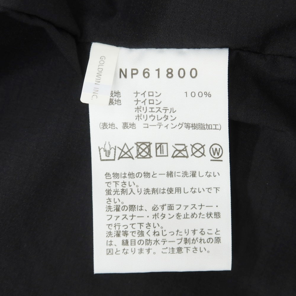 【中古】ザノースフェイス THE NORTH FACE GORE-TEX ナイロン マウンテンパーカー ブラック【 M 】【 状態ランクB 】【 メンズ 】