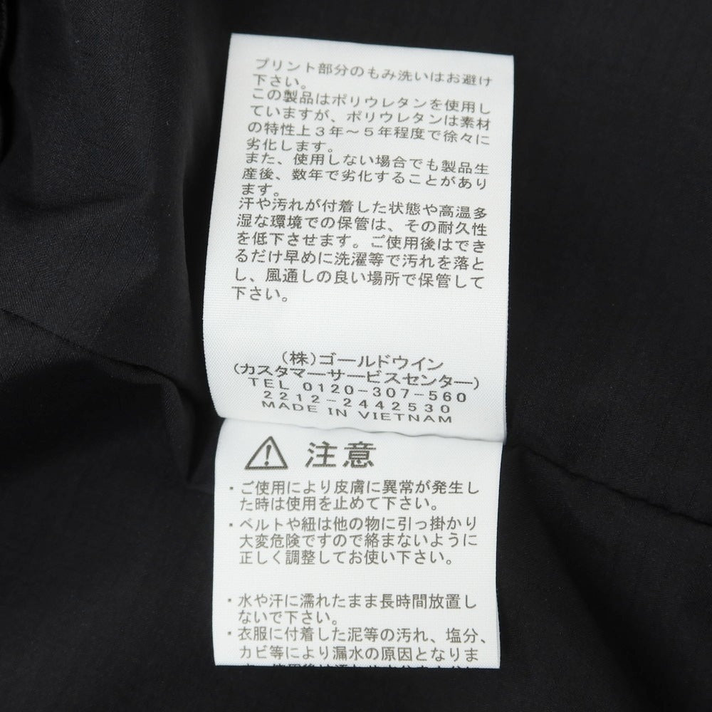 【中古】ザノースフェイス THE NORTH FACE GORE-TEX ナイロン マウンテンパーカー ブラック【 M 】【 状態ランクB 】【 メンズ 】