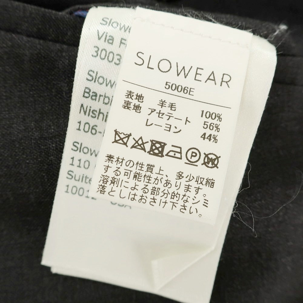 【中古】インコテックス INCOTEX SUPER100’S ウール ドレススラックスパンツ チャコール【 46 】【 状態ランクB 】【 メンズ 】