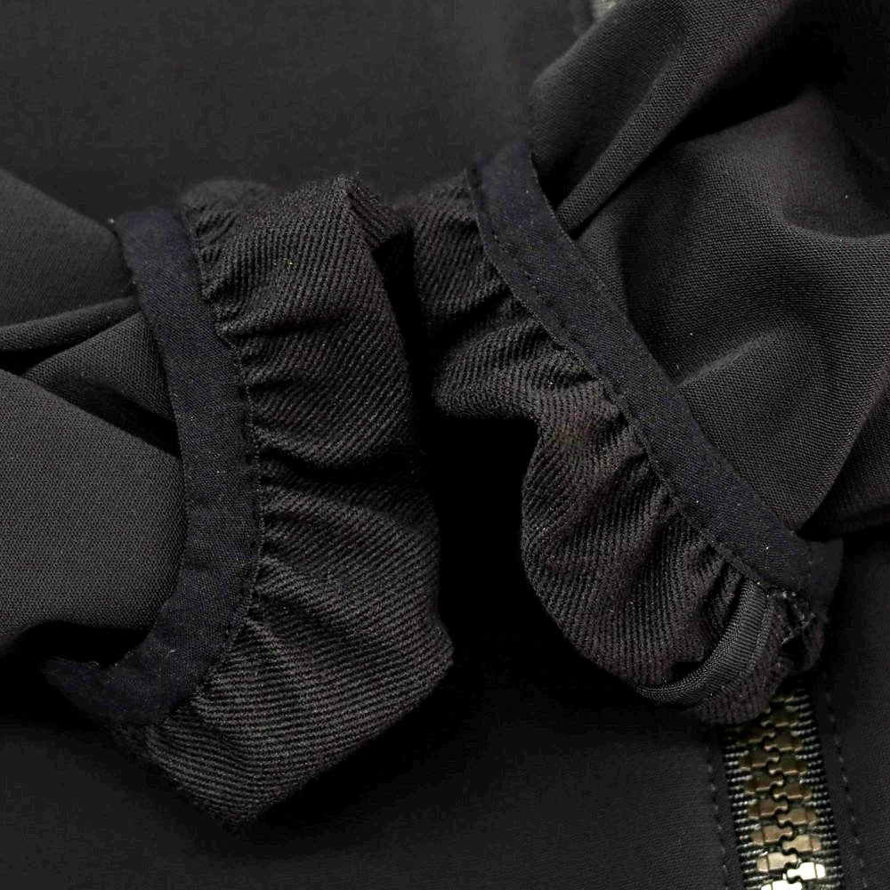 【中古】エイチアイピーバイ ソリード H.I.P. by SOLIDO ストレッチ ナイロン ダブルジップ フーデッドブルゾン ブラック【 2 】【 状態ランクB 】【 メンズ 】