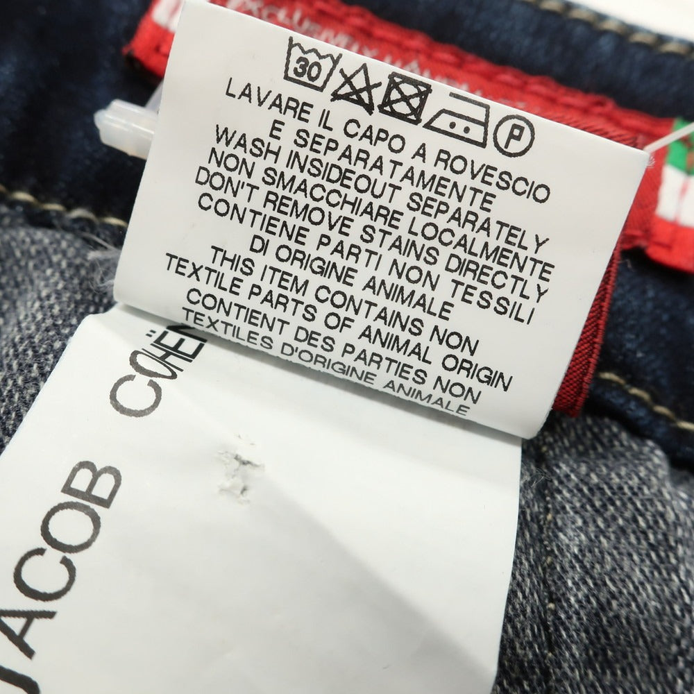 【中古】ヤコブコーエン JACOB COHEN J644 ストレッチ ジーンズ リブデニムパンツ ネイビー【 29 】【 状態ランクB 】【 メンズ 】