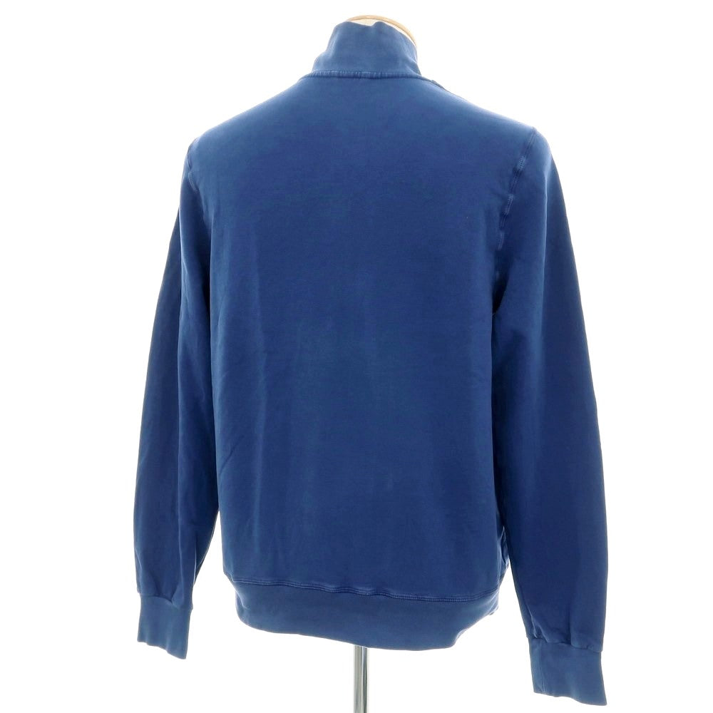 【中古】チルコロ1901 CIRCOLO 1901 ストレッチ コットン ジップアップ スイングトップ ブルー【 S 】【 状態ランクC 】【 メンズ 】