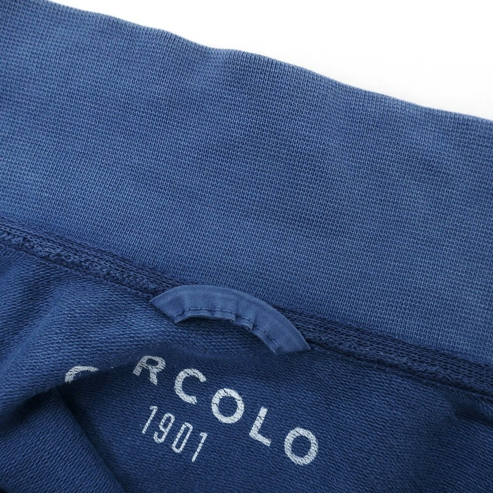 【中古】チルコロ1901 CIRCOLO 1901 ストレッチ コットン ジップアップ スイングトップ ブルー【 S 】【 状態ランクC 】【 メンズ 】