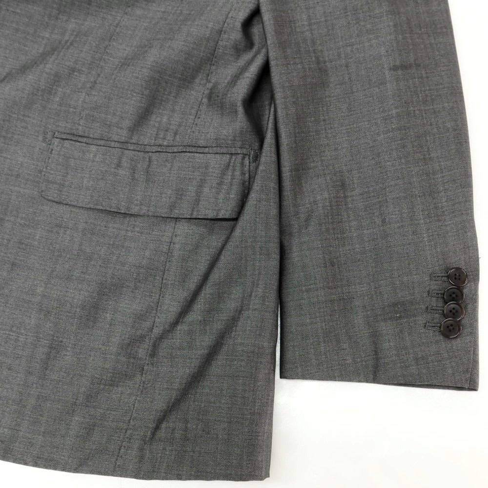【中古】ブリッラ ペル イル グスト Brilla per il gusto ウールシルク 3つボタンスーツ グレー【 50 】【 状態ランクD 】【 メンズ 】