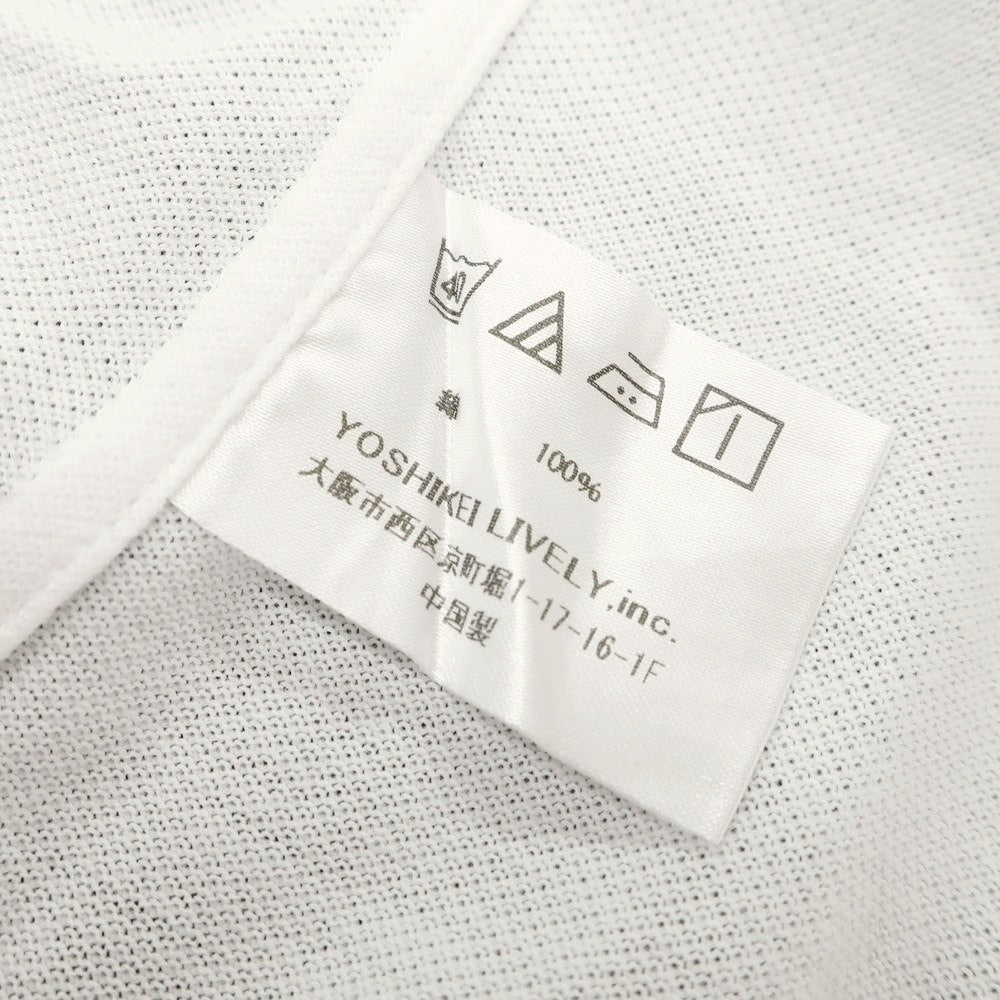 【中古】イタルスタイル ITAL STYLE コットン セミワイドカラー カジュアルシャツ ホワイト【 43 】【 状態ランクB 】【 メンズ 】