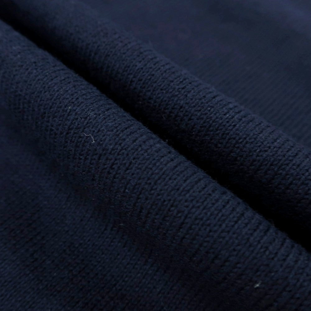 【中古】バフィー BAFY ハイゲージ コットン 半袖 ポロニット ネイビー【 48 】【 状態ランクC 】【 メンズ 】