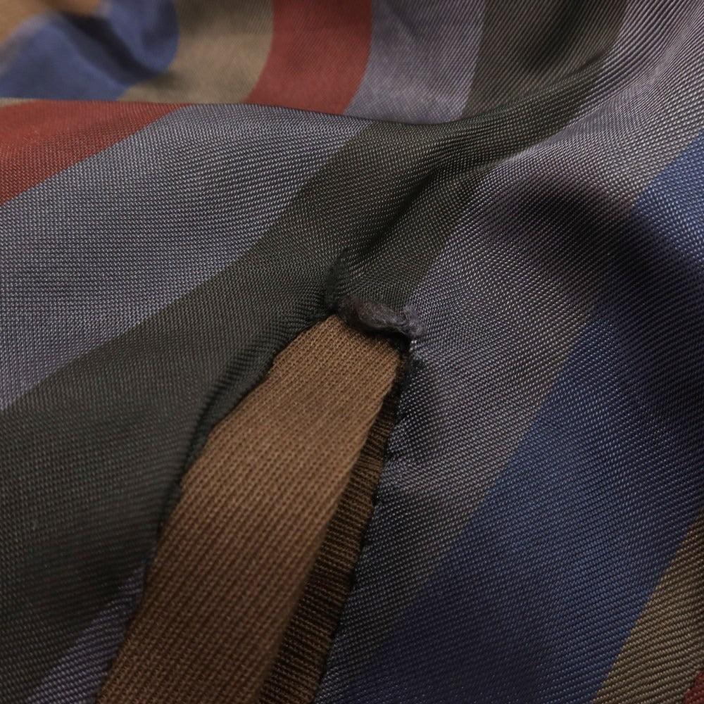 【中古】アクアスキュータム Aquascutum コットンポリエステル ステンカラーコート ブラウン【 M 】【 状態ランクC 】【 メンズ 】