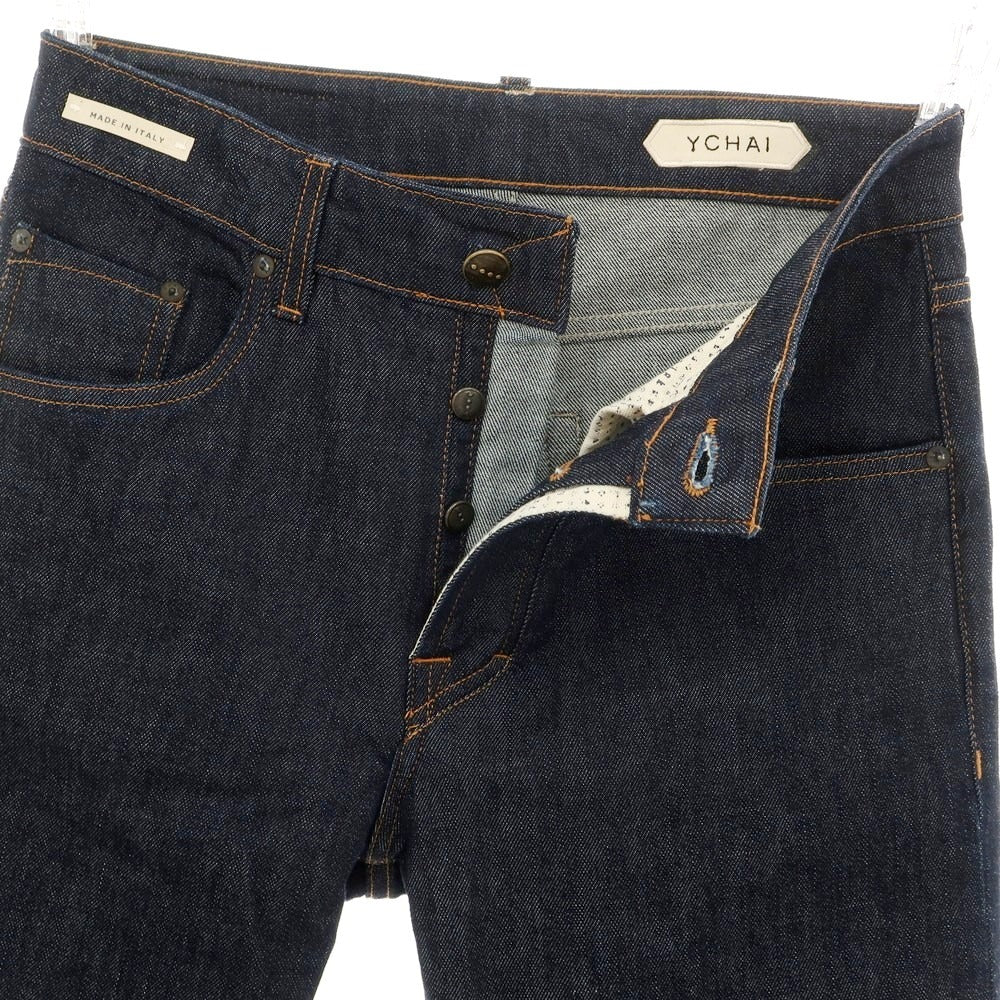 【中古】イカイ YCHAI ストレッチ ジーンズ デニムパンツ ネイビー【 31 】【 状態ランクC 】【 メンズ 】