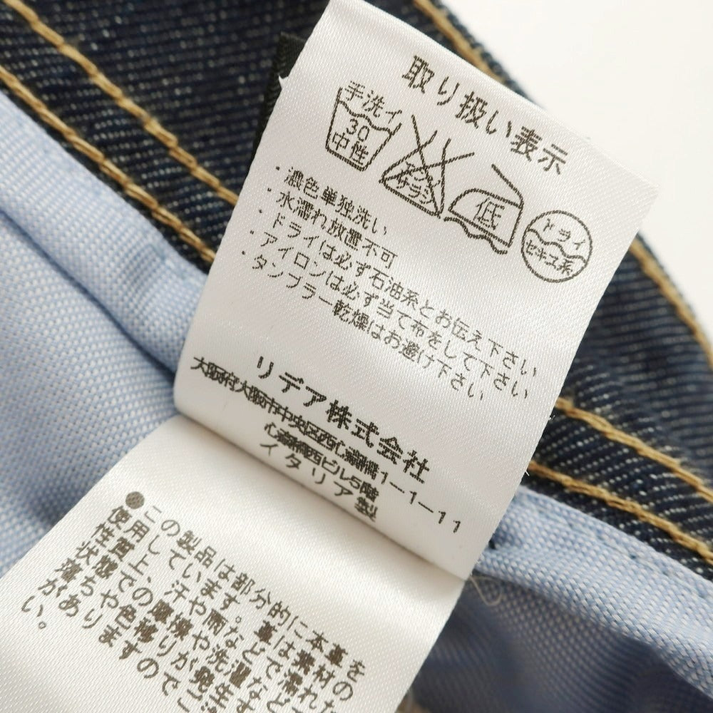 【中古】シビリア SIVIGLIA ストレッチ ジーンズ デニムパンツ ネイビー【 33 】【 状態ランクD 】【 メンズ 】