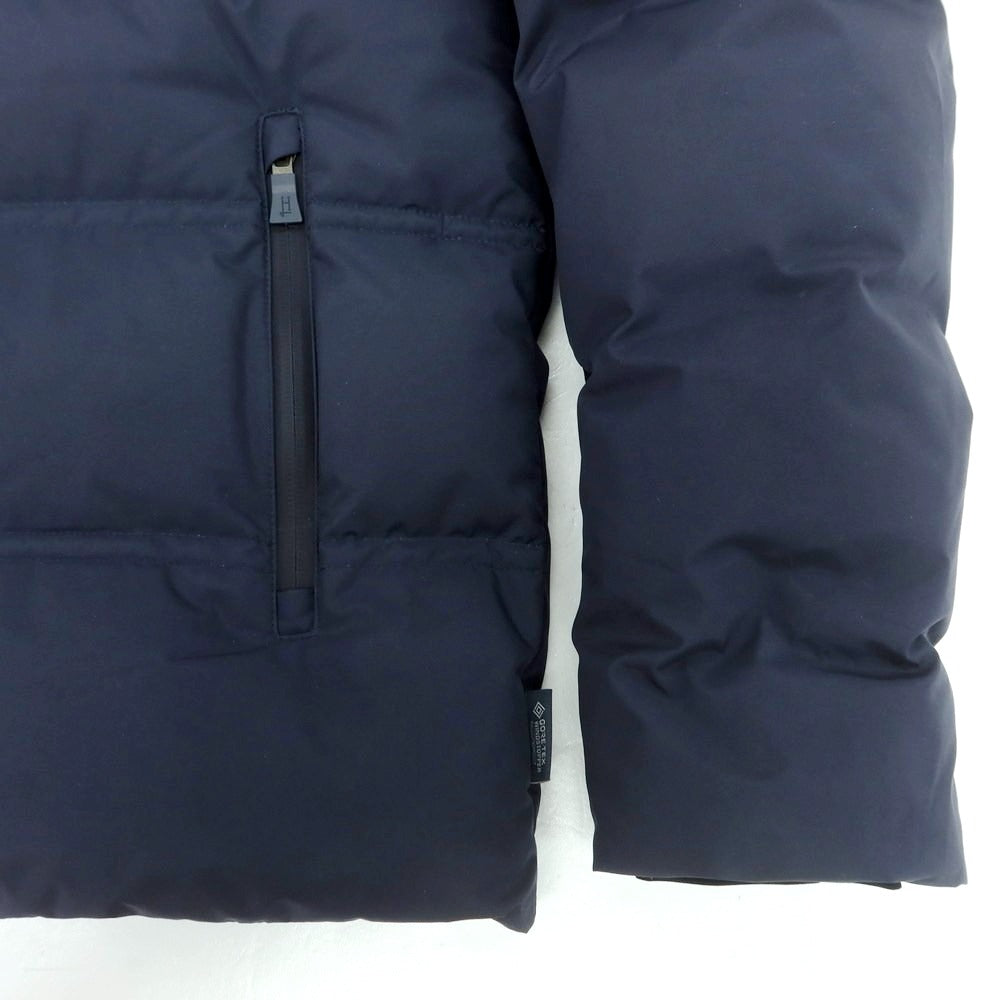 【中古】ヘルノ Herno ポリエステル ゴアテックス ダウンジャケット ネイビー【 48 】【 状態ランクB 】【 メンズ 】