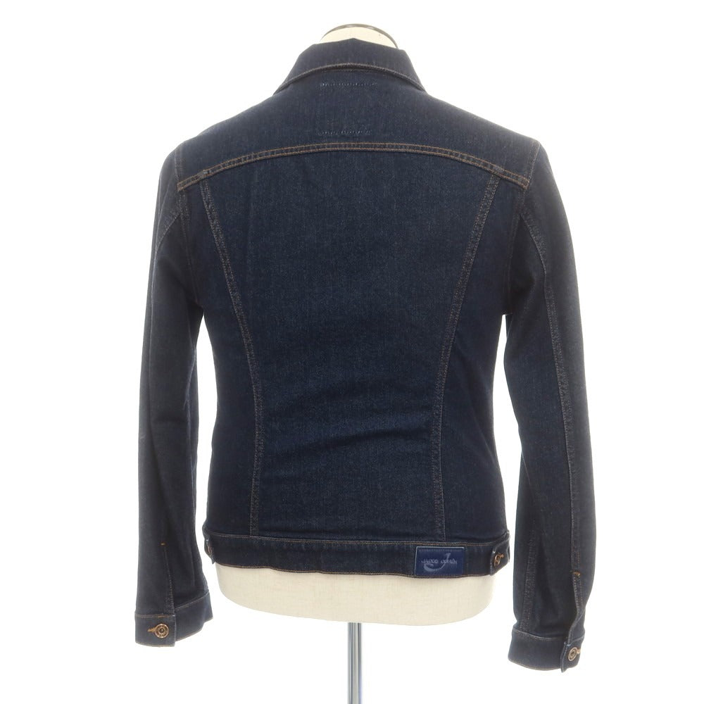 【中古】ヤコブコーエン JACOB COHEN YORK COMF ストレッチ コットン デニムジャケット ネイビー【 L 】【 状態ランクA 】【 メンズ 】