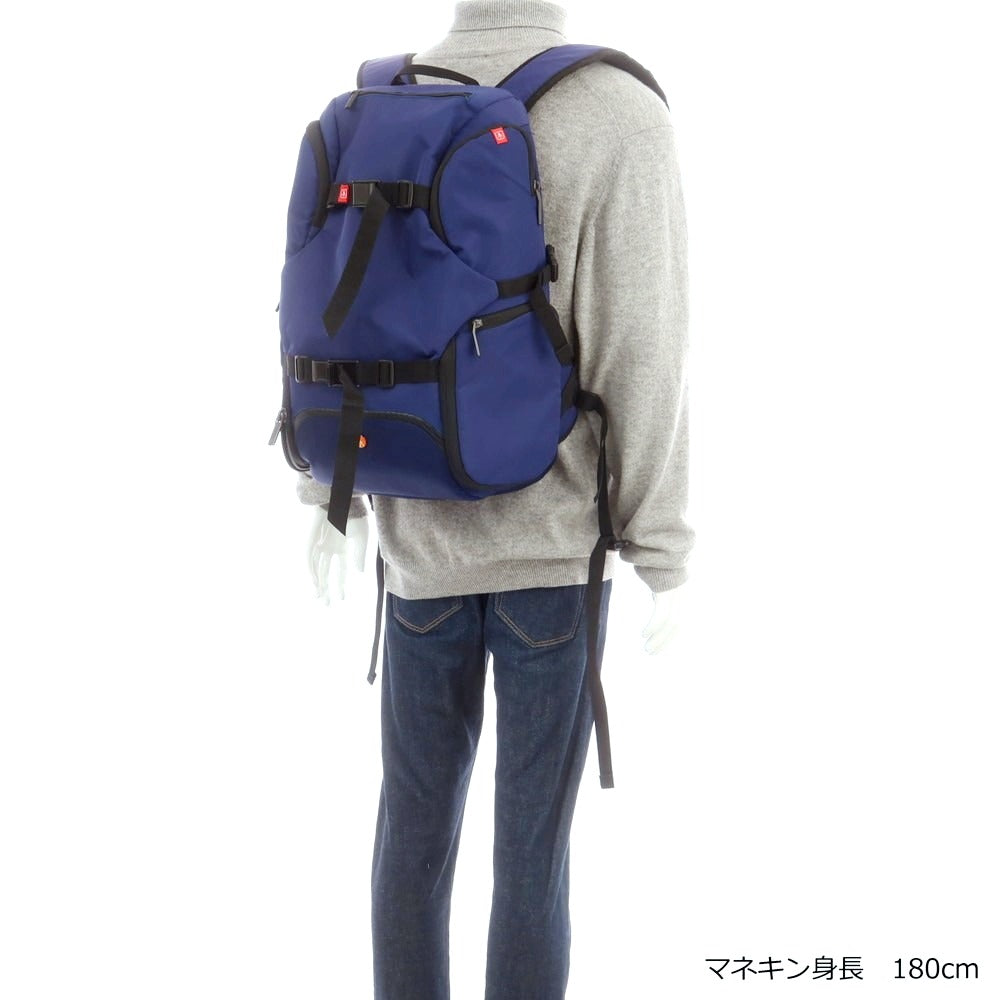 【中古】マンフロット Manfrotto ナイロン バックパック・リュック カメラバッグ ライトネイビー【 状態ランクB 】【 メンズ 】