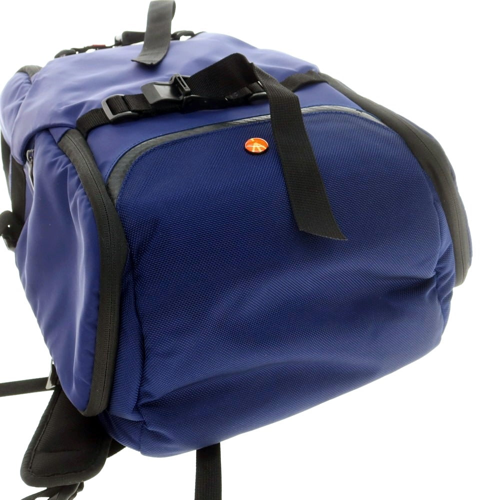 【中古】マンフロット Manfrotto ナイロン バックパック・リュック カメラバッグ ライトネイビー【 状態ランクB 】【 メンズ 】