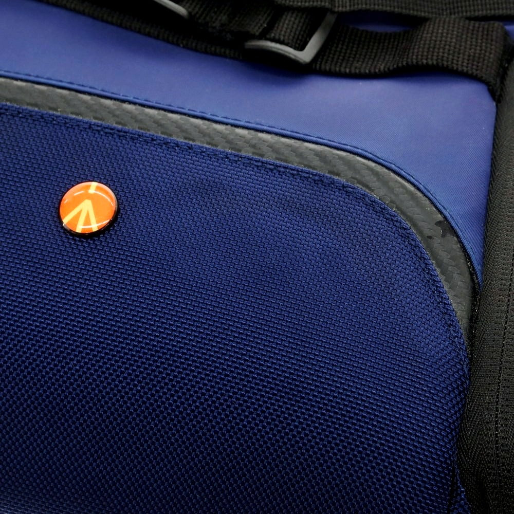 【中古】マンフロット Manfrotto ナイロン バックパック・リュック カメラバッグ ライトネイビー【 状態ランクB 】【 メンズ 】