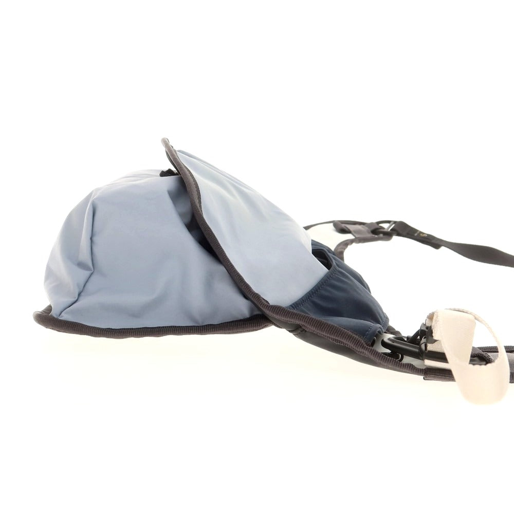 【中古】マスターピース MASTER PIECE ナイロン ショルダーバッグ アイスブルーxネイビー【 状態ランクC 】【 メンズ 】