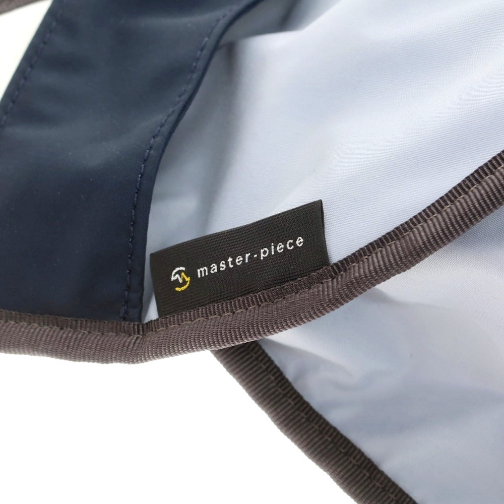 【中古】マスターピース MASTER PIECE ナイロン ショルダーバッグ アイスブルーxネイビー【 状態ランクC 】【 メンズ 】