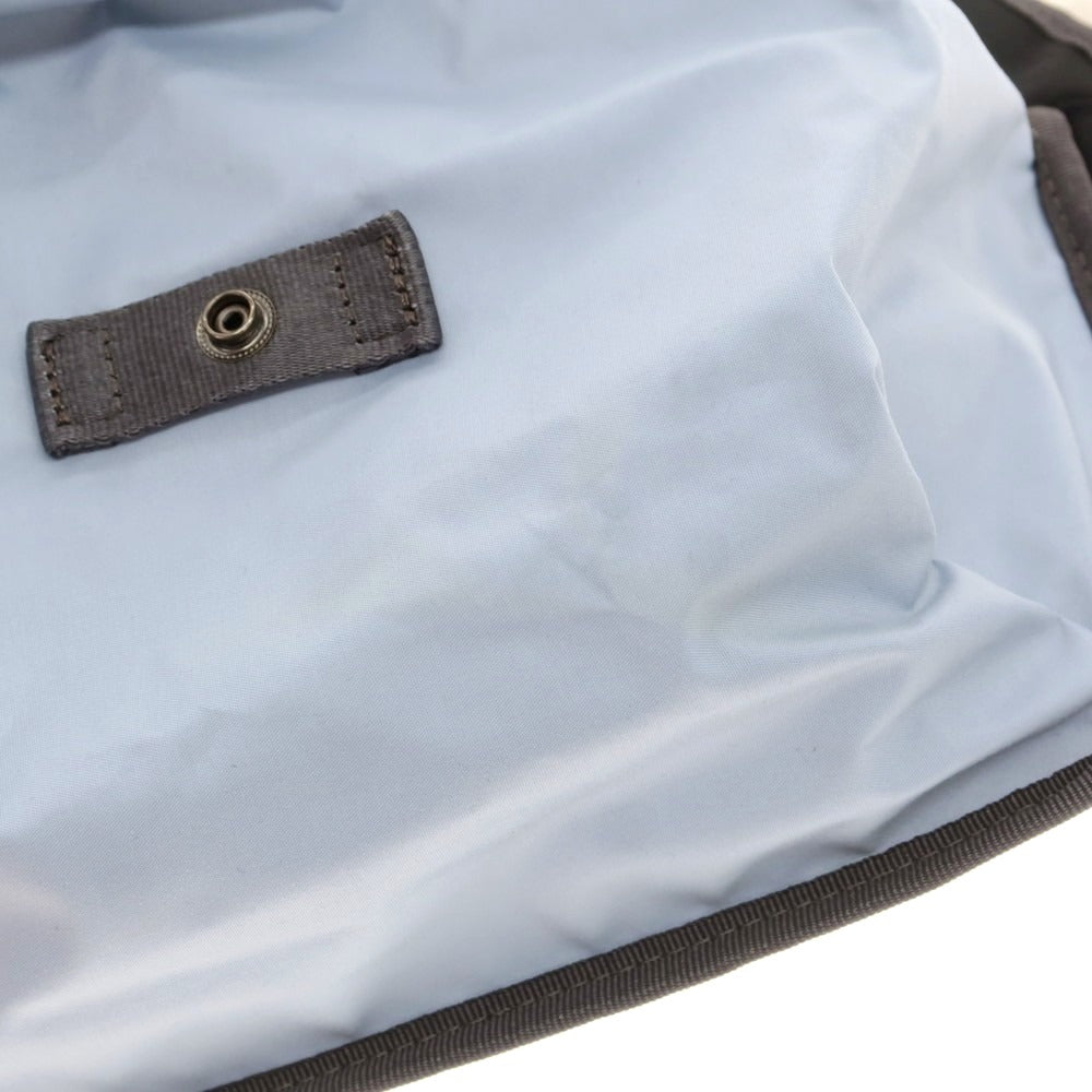 【中古】マスターピース MASTER PIECE ナイロン ショルダーバッグ アイスブルーxネイビー【 状態ランクC 】【 メンズ 】