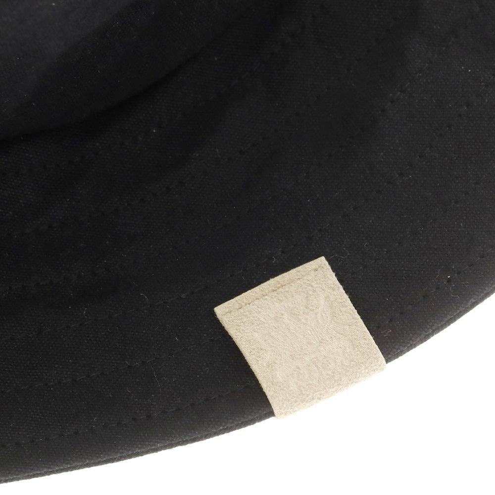 【中古】【未使用】カシラ CA4LA コットン 中折れハット ブラック【 L 】【 状態ランクS 】【 メンズ 】
