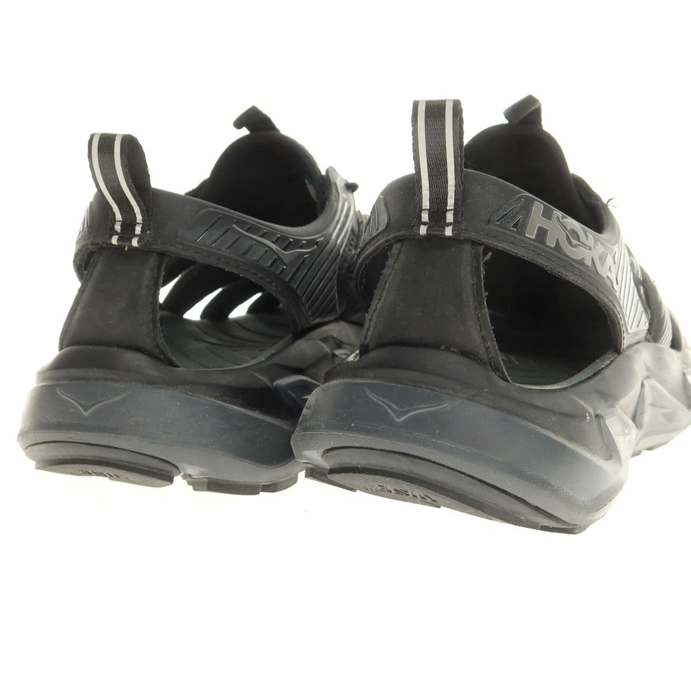 【中古】ホカ オネ オネ HOKA ONE ONE HOPARA サンダル ブラック【 28 】【 状態ランクC 】【 メンズ 】