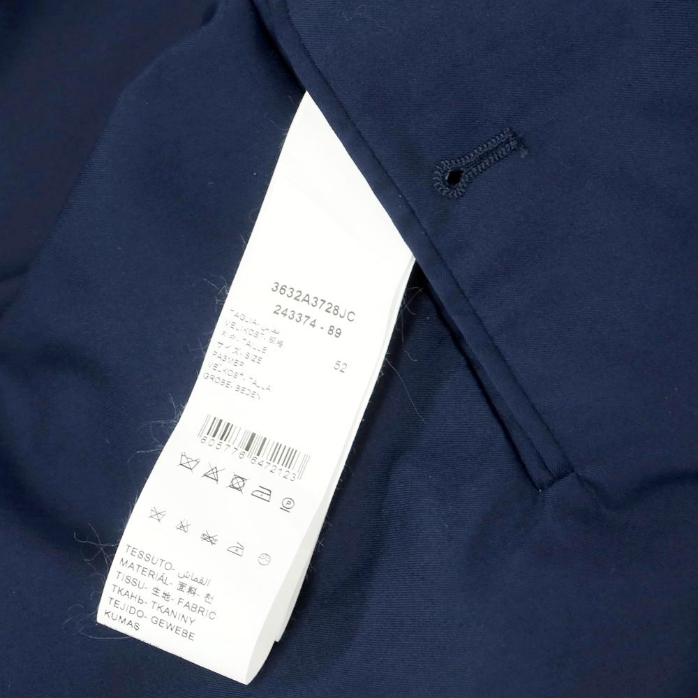 【中古】マニュエル リッツ MANUEL RITZ ストレッチコットンナイロン 2つボタンスーツ ネイビー系【 52 】【 状態ランクB 】【 メンズ 】