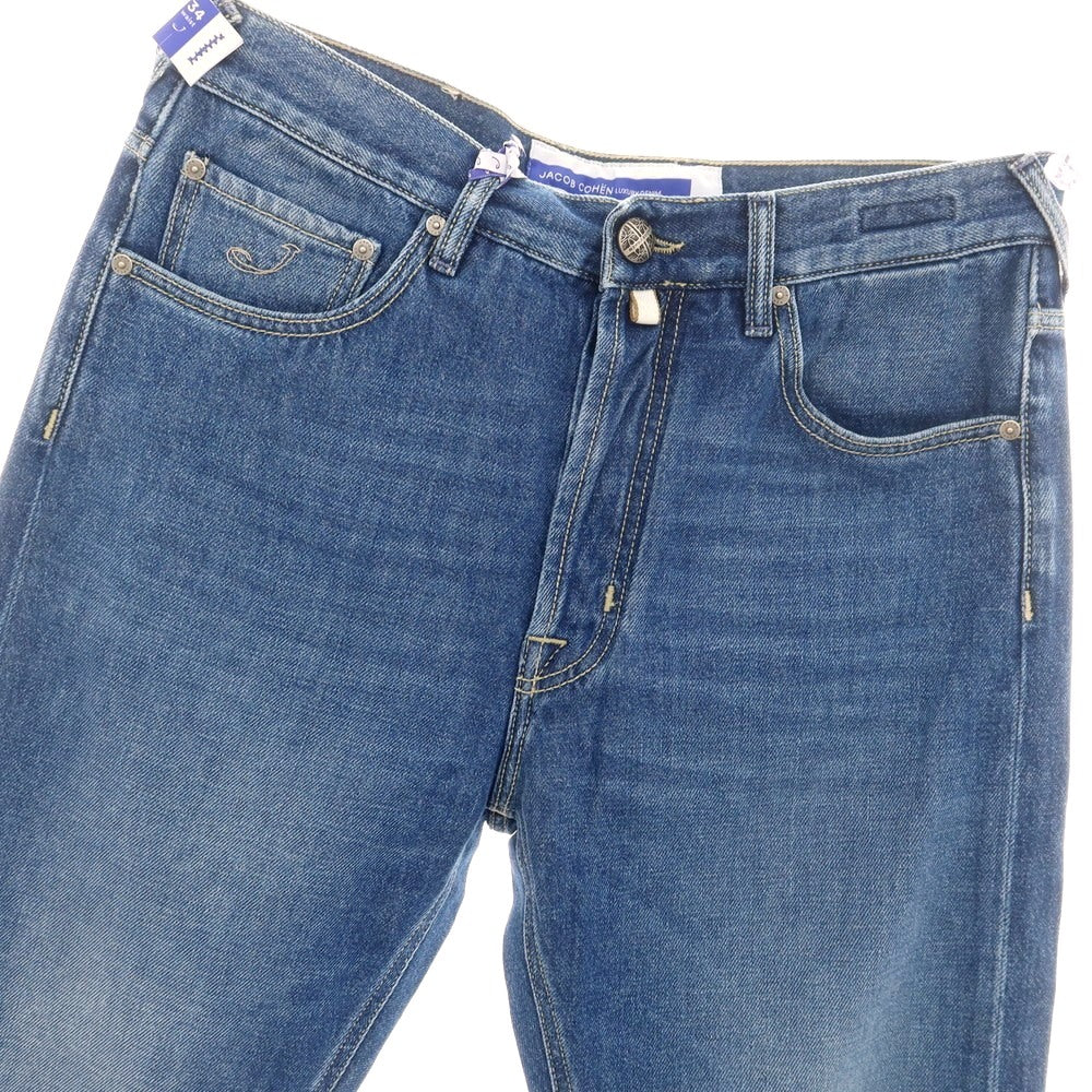 【新品】ヤコブコーエン JACOB COHEN ICIO コットン ジーンズ デニムパンツ ブルー【 34 】【 状態ランクN 】【 メンズ 】