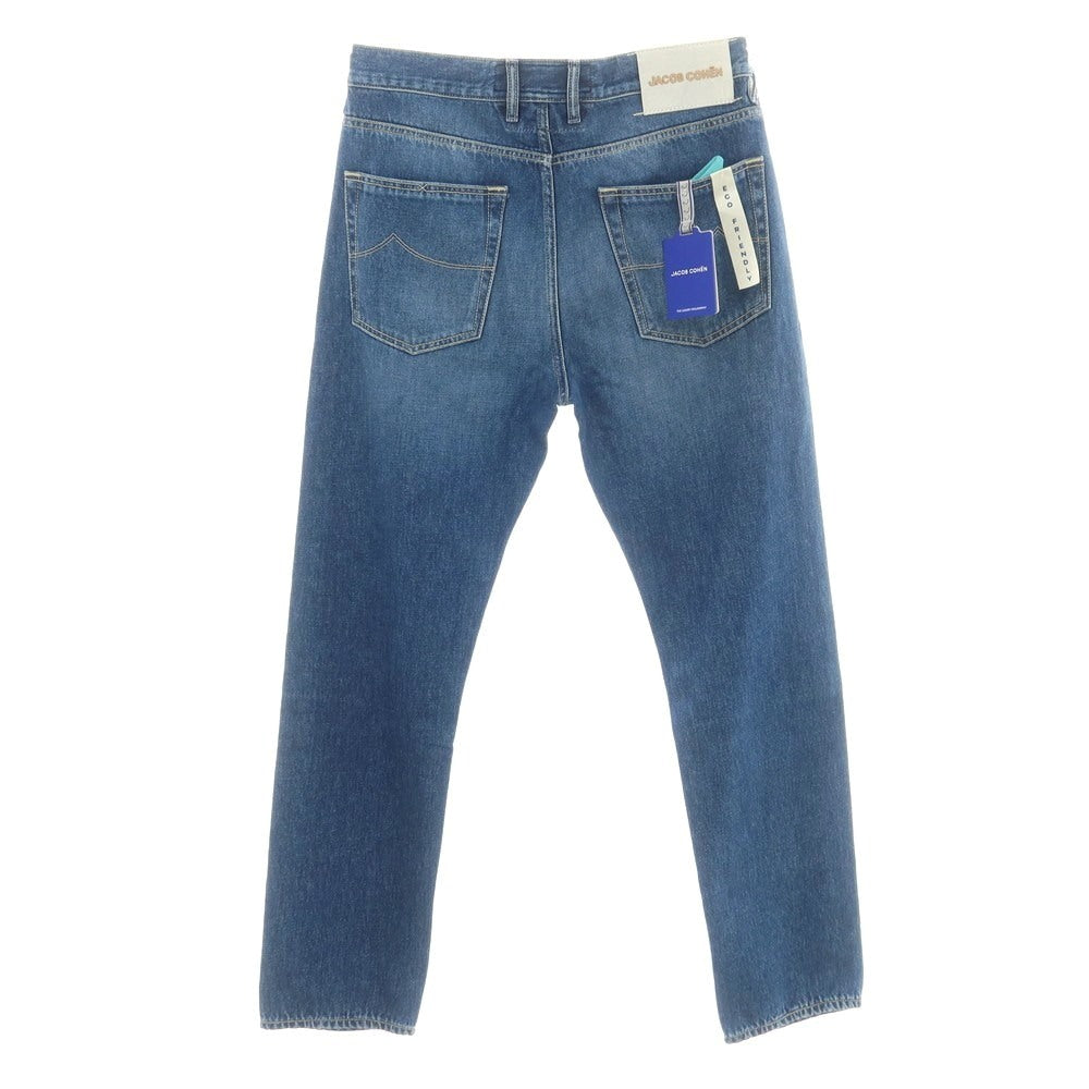 【新品】ヤコブコーエン JACOB COHEN ICIO コットン ジーンズ デニムパンツ ブルー【 34 】【 状態ランクN 】【 メンズ 】
