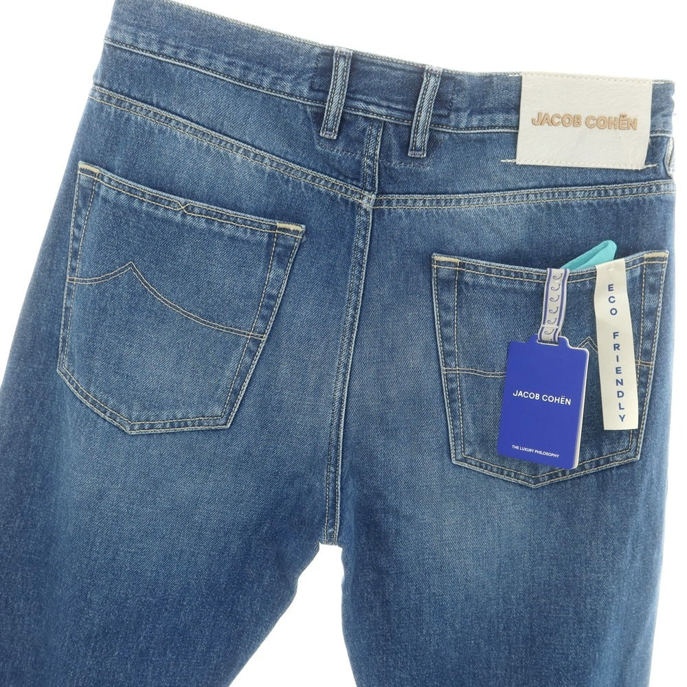 【新品】ヤコブコーエン JACOB COHEN ICIO コットン ジーンズ デニムパンツ ブルー【 34 】【 状態ランクN 】【 メンズ 】