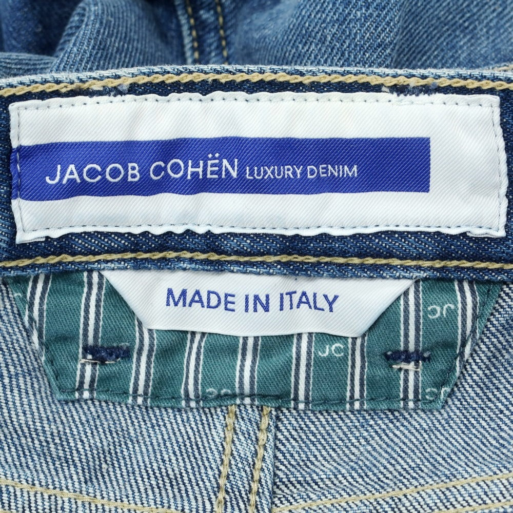 【新品】ヤコブコーエン JACOB COHEN ICIO コットン ジーンズ デニムパンツ ブルー【 34 】【 状態ランクN 】【 メンズ 】