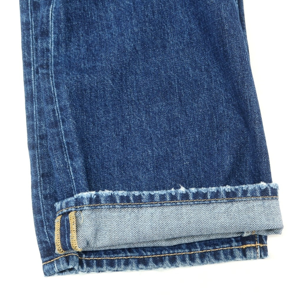 【新品】ヤコブコーエン JACOB COHEN EDUARD クラッシュ加工 コットン ジーンズ デニムパンツ ネイビー【 34 】【 状態ランクN 】【 メンズ 】