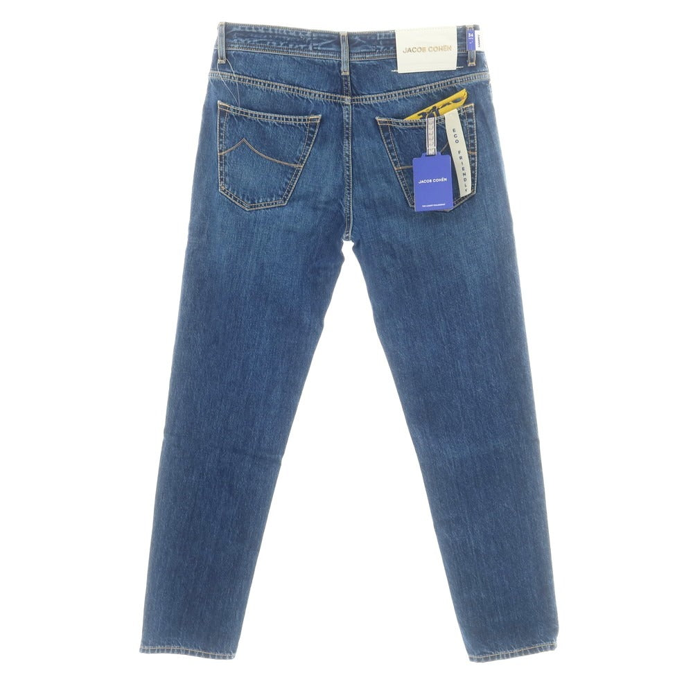 【新品】ヤコブコーエン JACOB COHEN SCOTT PREMIUM EDITION コットン ジーンズ デニムパンツ ブルー【 34 】【 状態ランクN 】【 メンズ 】