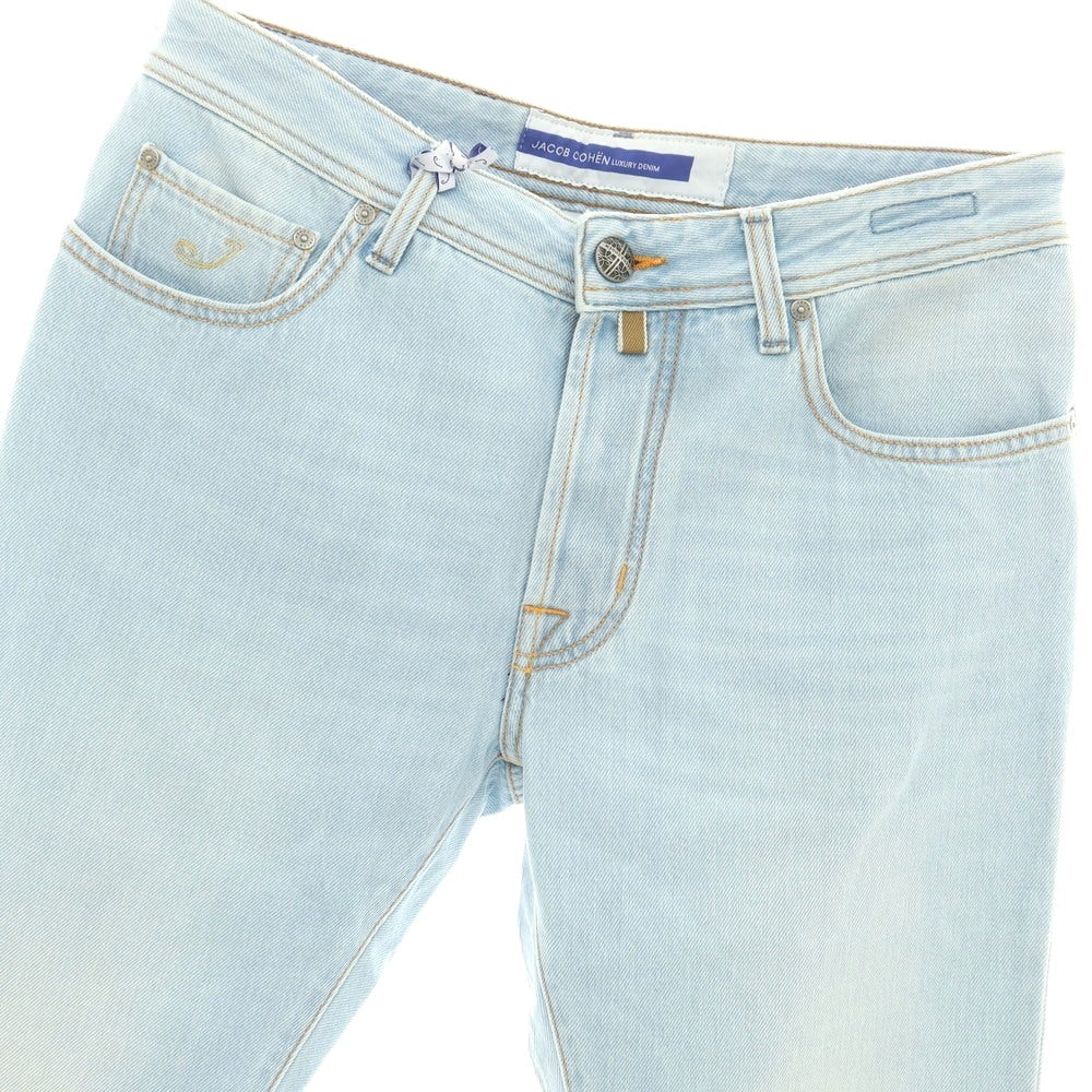 【新品アウトレット】ヤコブコーエン JACOB COHEN BARD コットン ジーンズ デニムパンツ アイスブルー【 34 】【 状態ランクN- 】【 メンズ 】