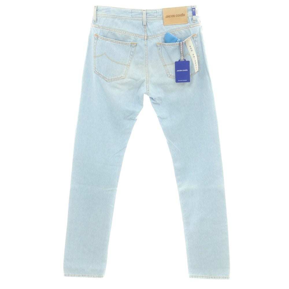 【新品アウトレット】ヤコブコーエン JACOB COHEN BARD コットン ジーンズ デニムパンツ アイスブルー【 34 】【 状態ランクN- 】【 メンズ 】