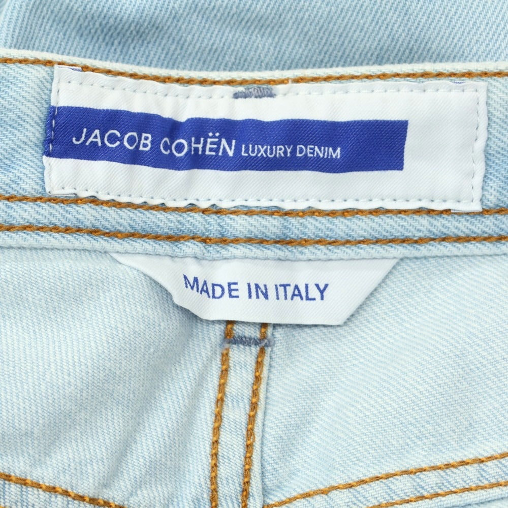 【新品アウトレット】ヤコブコーエン JACOB COHEN BARD コットン ジーンズ デニムパンツ アイスブルー【 34 】【 状態ランクN- 】【 メンズ 】