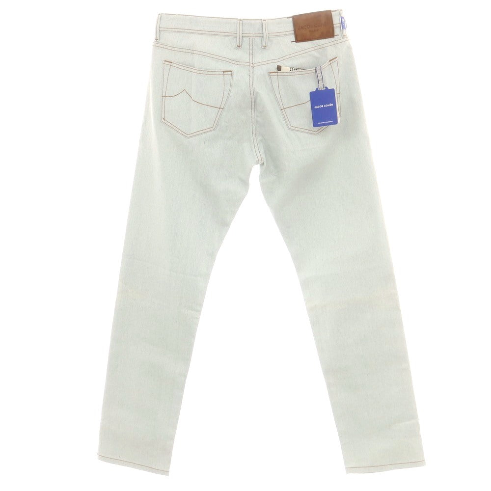 【新品アウトレット】ヤコブコーエン JACOB COHEN HARRISON ストレッチ コットン ジーンズ デニムパンツ アイスブルー系【 34 】【 状態ランクN- 】【 メンズ 】