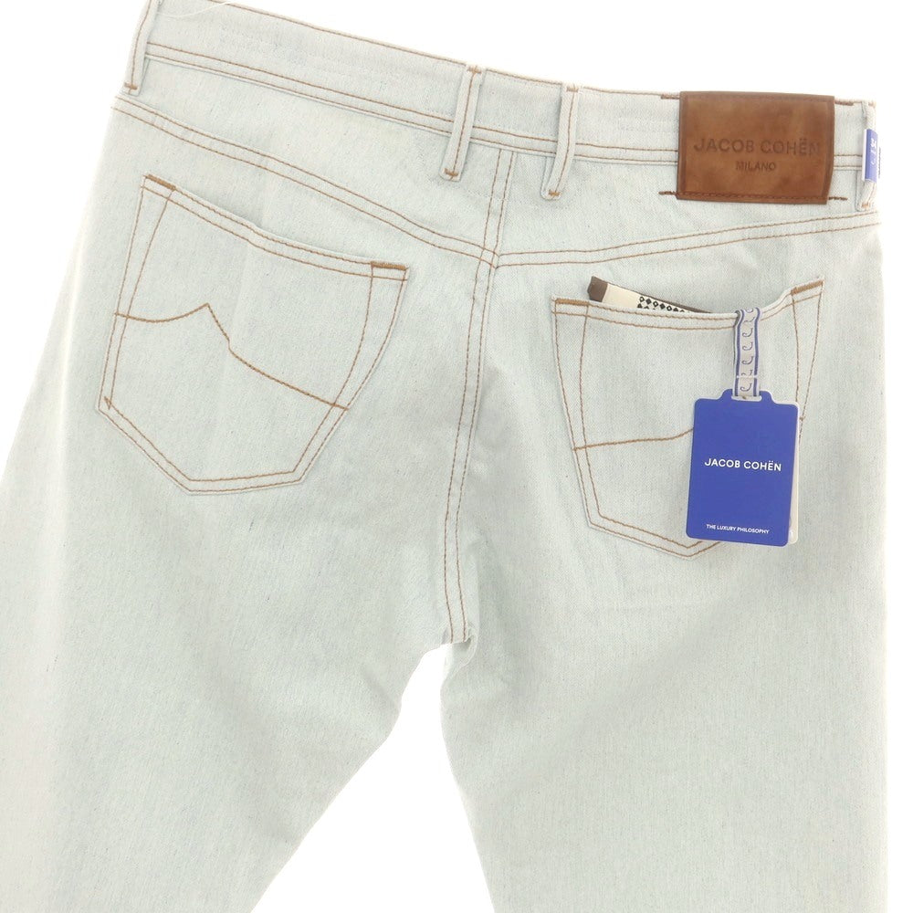【新品アウトレット】ヤコブコーエン JACOB COHEN HARRISON ストレッチ コットン ジーンズ デニムパンツ アイスブルー系【 34 】【 状態ランクN- 】【 メンズ 】
