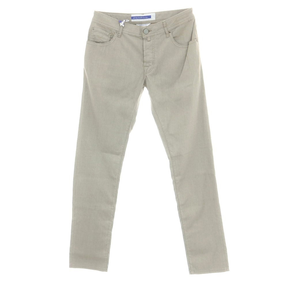 【新品】ヤコブコーエン JACOB COHEN NICK SLIM ストレッチ コットン 5ポケットパンツ グレー【 34 】【 状態ランクN 】【 メンズ 】