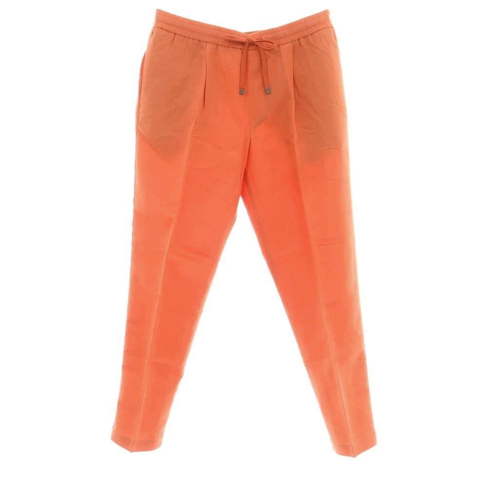 【新品】ヤコブコーエン JACOB COHEN DANIEL コットンリネン イージーパンツ オレンジ【 L 】【 状態ランクN 】【 メンズ 】